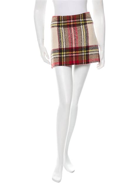 burberry plaid skirt.